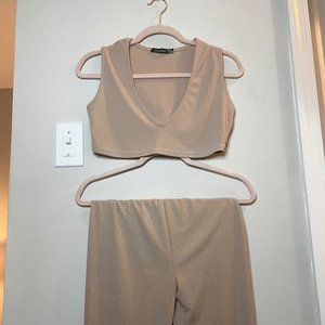 Co- ord Nude Set